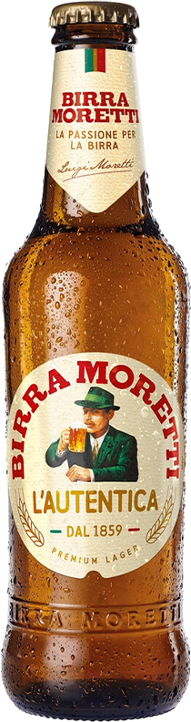 Moretti Birra Moretti Lager 4.6% - 33 cl | Bieronlineshop.ch