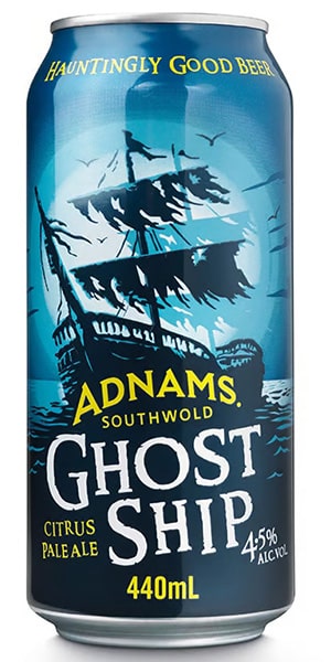 Adnams Ghost Ship Pale Ale 4,5% - 24 x 44 cl Dose