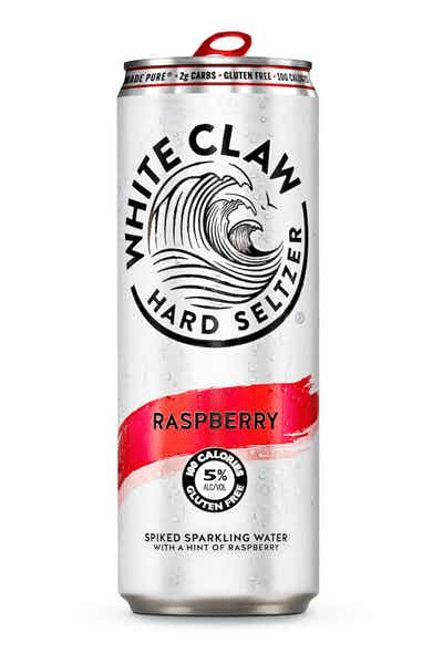 White Claw Hard Seltzer Rasberry 5% - 24 x 35,5 cl Dose