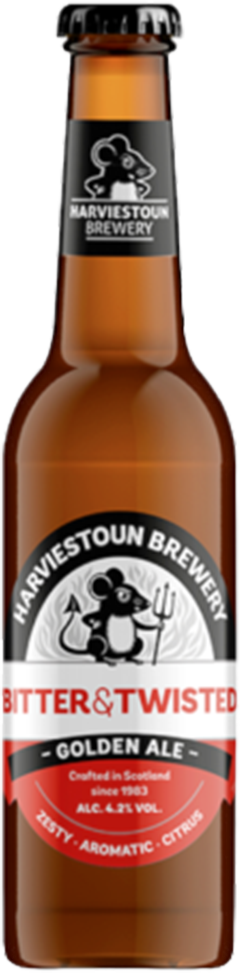 Harviestoun Bitter & Twisted 4.2% - 24 x 33 cl Harviestoun Bitter & Twisted 4.2% - 24 x 33 cl