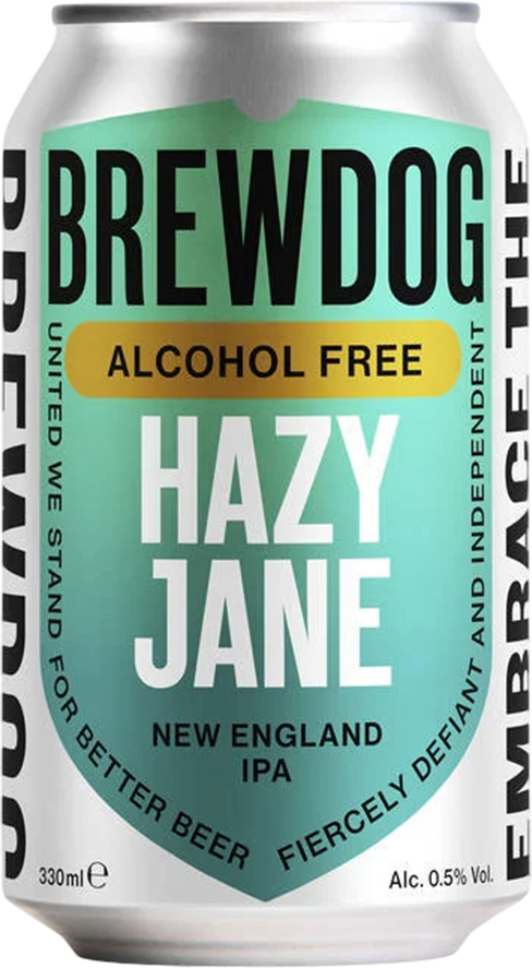 BrewDog Hazy Jane Alkoholfrei - 33 cl Dose