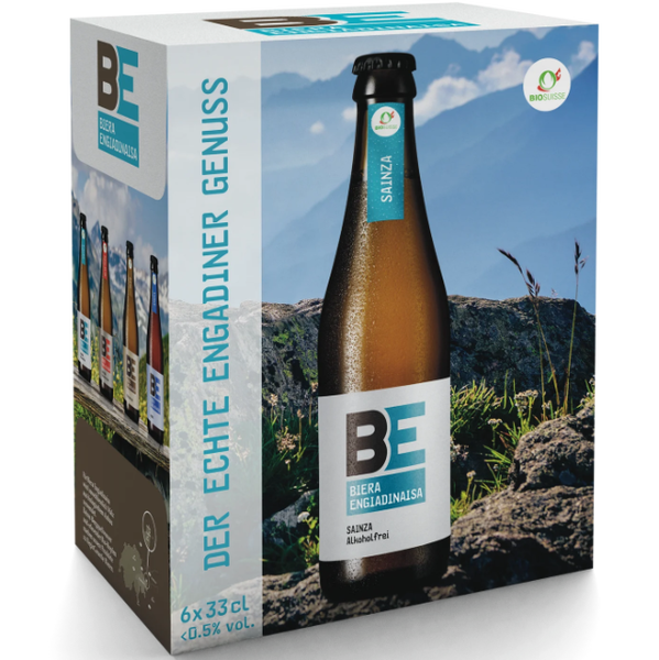 Bieraria BE Sainza alkoholfrei - 6 x 33 cl