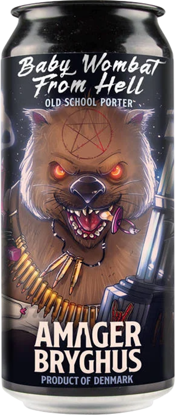 Amager Bryghus Baby Wombat From Hell 6% - 44 cl Can