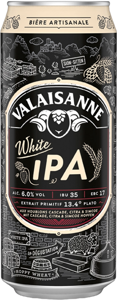 Valaisanne White IPA 6% - 4 x 50 cl Dose