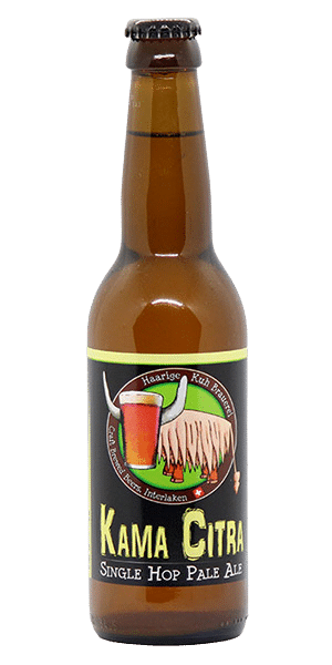 Haarige Kuh Kama Citra Single Hop Pale Ale 5,0% Vol. 24 x 33 cl