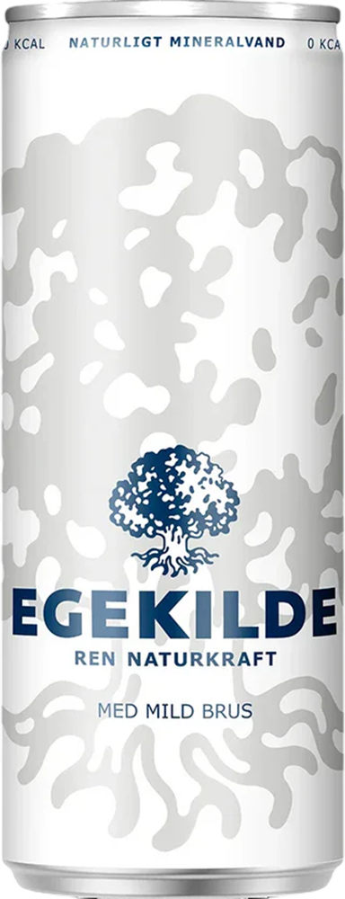 Egekilde mit leichtem Sprudeln - 33 cl Dose
