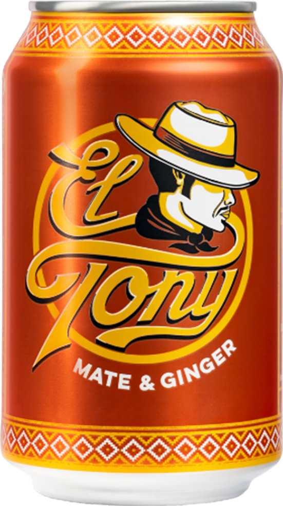 El Tony Mate & Ginger - 24 x 33 cl Dose El Tony Mate & Ginger - 24 x 33 cl Dose