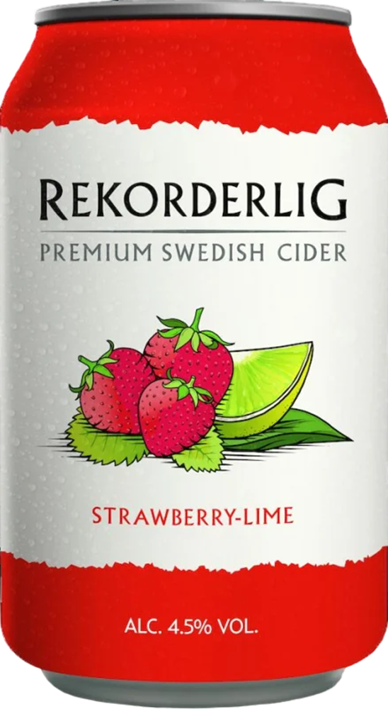 Rekorderlig Sidro Fragola-Lime 4,5% - Lattina 33 cl