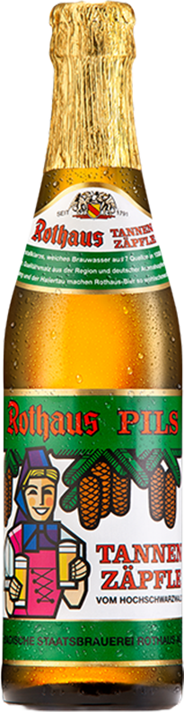 Rothaus Pils Tannenzäpfle 5.1% - 24 x 33 cl MW Rothaus Pils Tannenzäpfle 5.1% - 24 x 33 cl MW