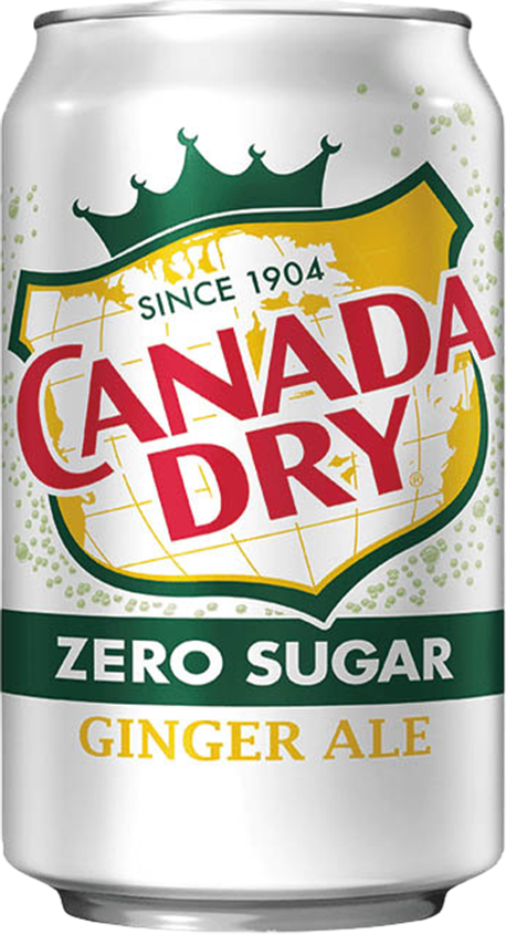 Canada Dry Ginger Ale Zero - 35.5 cl Dose Canada Dry Ginger Ale Zero - 35.5 cl Dose