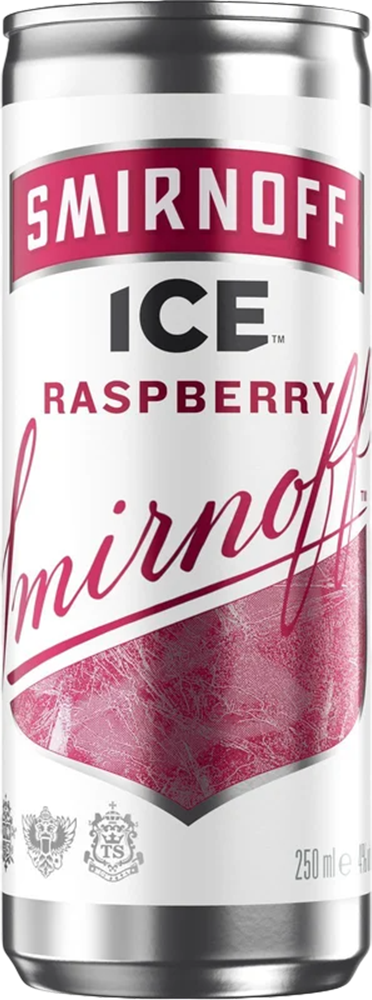 Smirnoff Ice Lampone 4% - Lattina da 25 cl