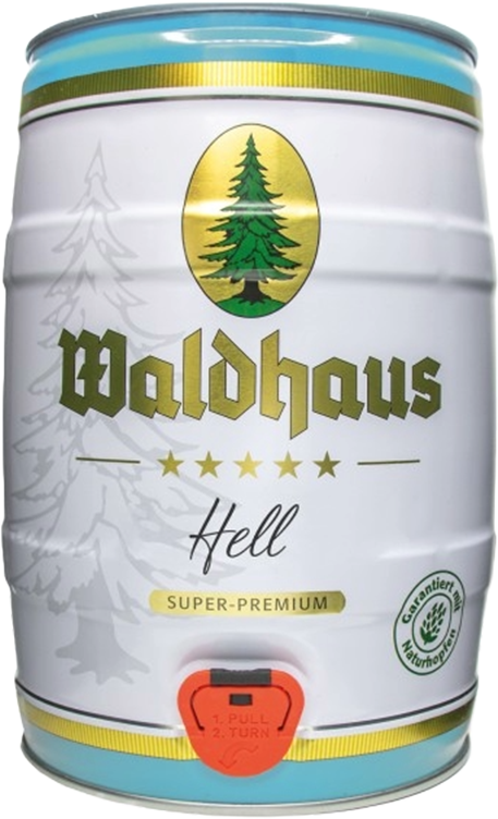 Waldhaus Hell 4.6% - 5 Liter Partyfass