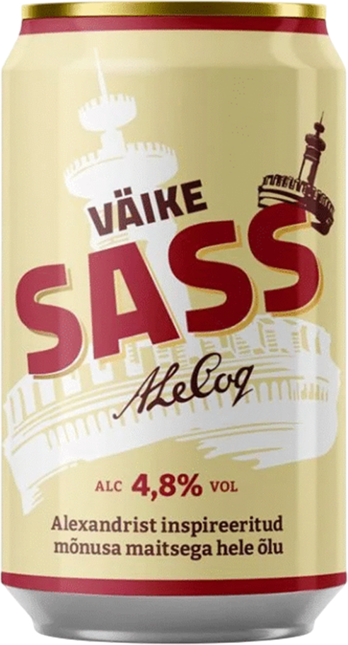 A. le Coq Väike Sass 4.8% - 33 cl Dose