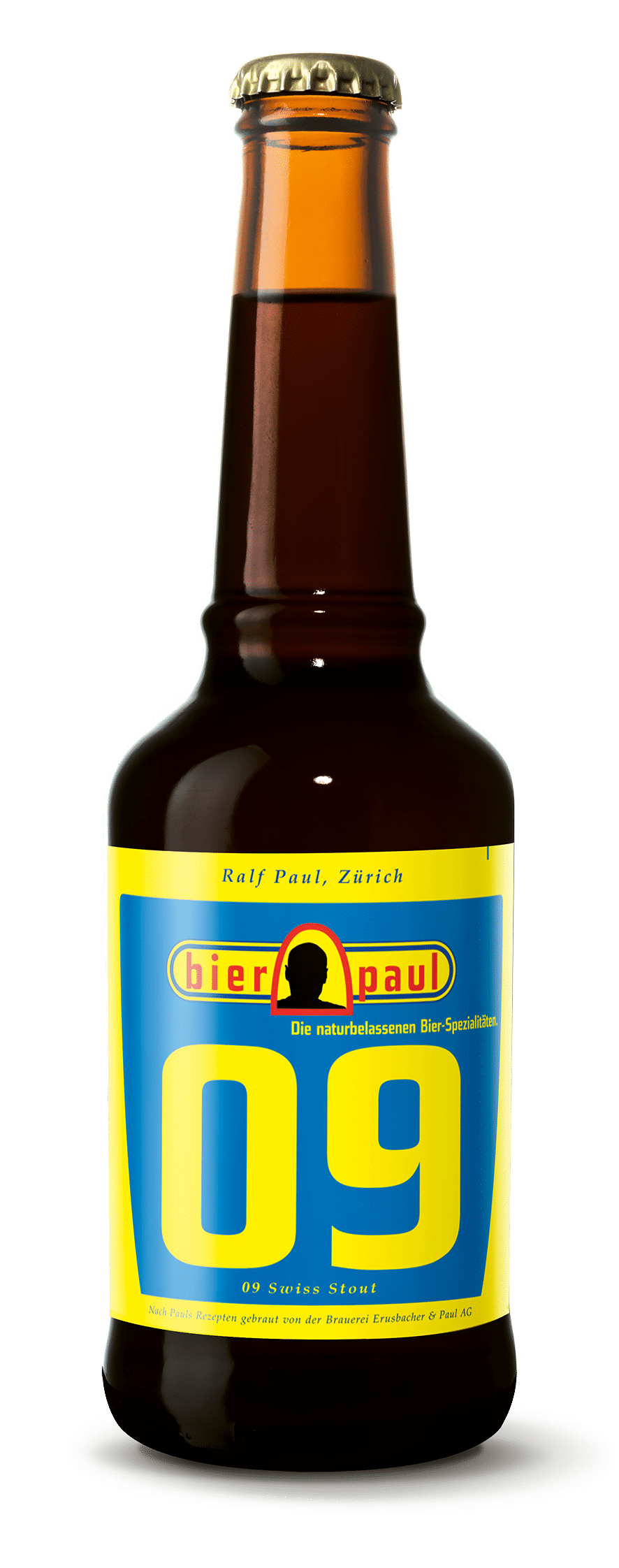 Bier Paul 09 Swiss Stout 4,1% - 20 x 33 cl