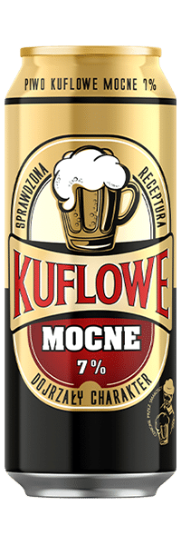 Kuflowe Mocne 7,2% - 24 x 50 cl Dose