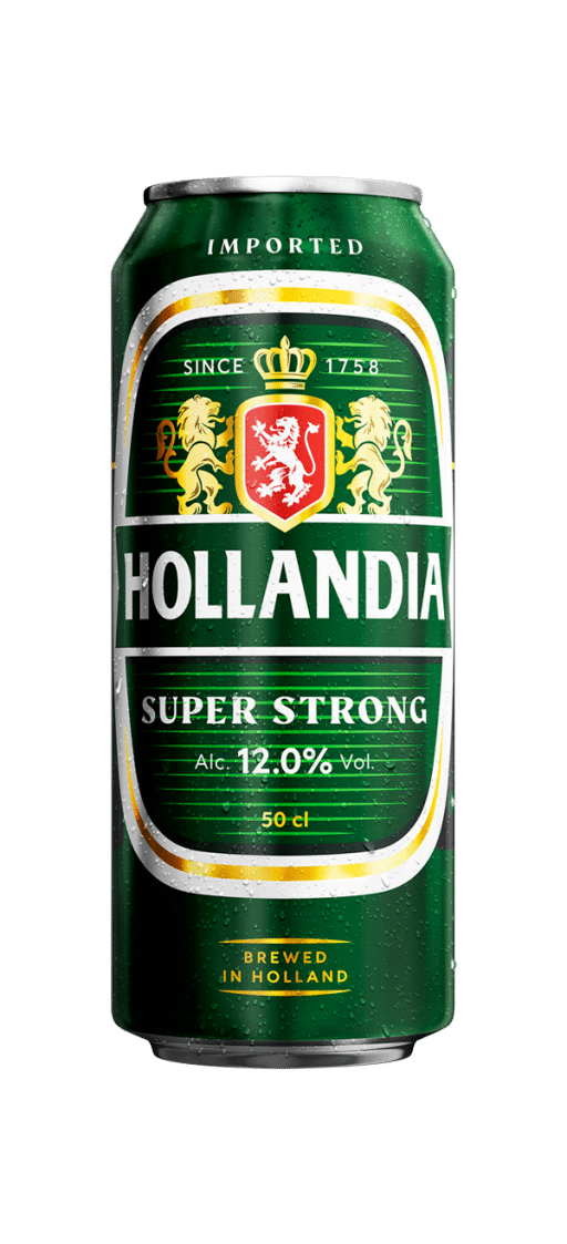 Hollandia Super Strong 12% - 24 x 50 cl Dose