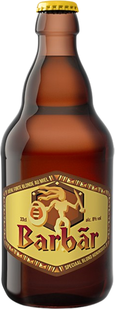 Lefebvre Barbar au Miel 8% - 20 x 33 cl Lefebvre Barbar au Miel 8% - 20 x 33 cl