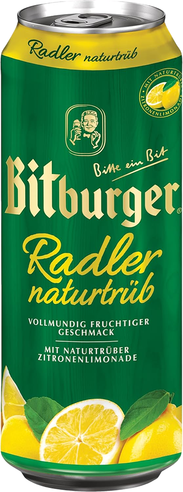 Bitburger Radler Naturtrüb 1.9% - 50 cl Dose