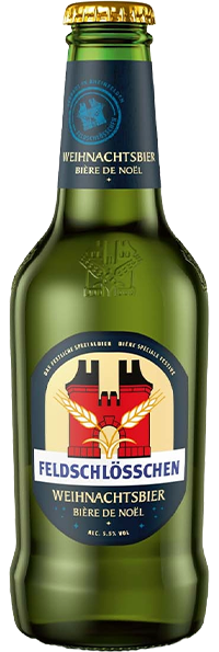Bière de Noël Feldschlösschen 5.5% - 6 x 33 cl Bière de Noël Feldschlösschen 5.5% - 6 x 33 cl