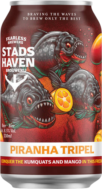 Stadshaven Piranha Tripel 8.5% - 33 cl Dose