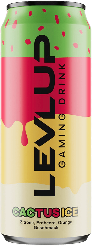 LevlUp Cactus Ice - 50 cl Dose LevlUp Cactus Ice - 50 cl Dose