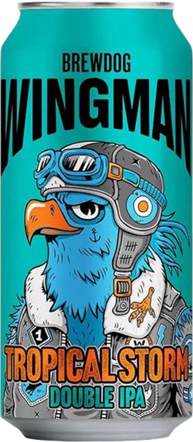 BrewDog Wingman Tropical Storm 7.2% - 44 cl Dose BrewDog Wingman Tropical Storm 7.2% - 44 cl Dose