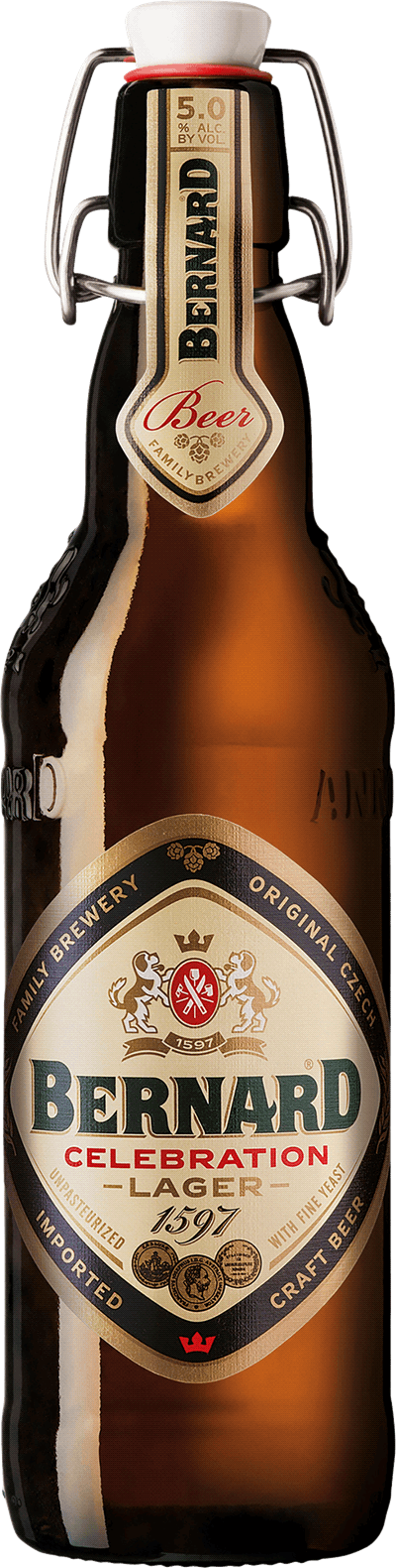 Bernard Celebration Lager 5% - 20 x 50 cl Bernard Celebration Lager 5% - 20 x 50 cl