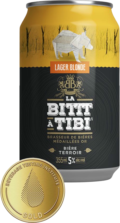 La Bittt a Tibi Lager Blonde 5% - 35.5 cl Dose
