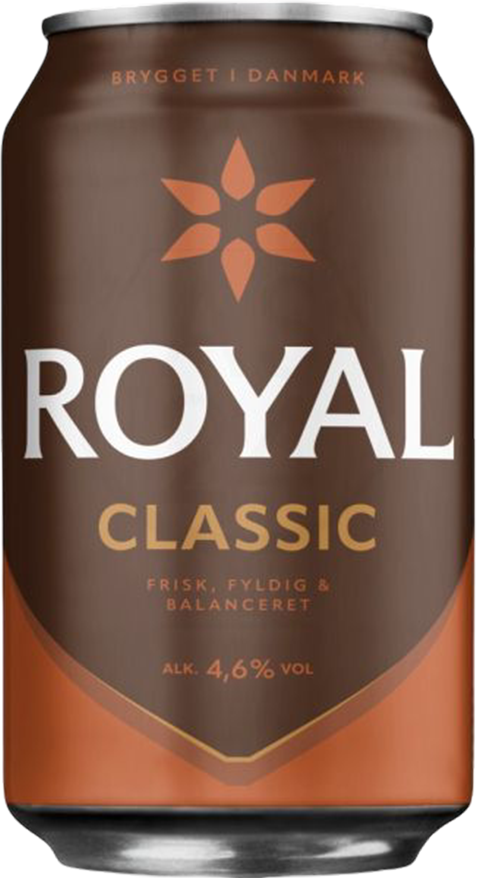 Royal Classic 4.6% - 33 cl can