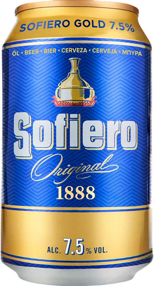 Sofiero Gold 7.5% - 33 cl Can