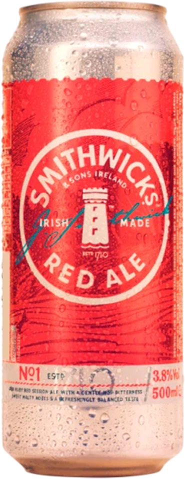 Smithwicks Red Ale 3.8% - 44 cl Dose