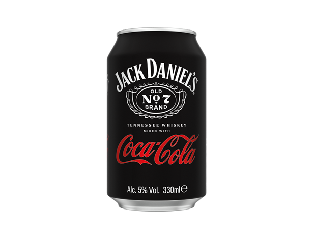 Jack Daniel's Ginger 10% - 12 x 33 cl can