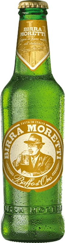 Birra Moretti Baffo D'Oro 4.8% - 24 x 33 cl
