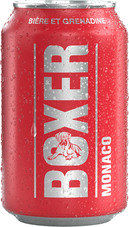 Boxer Monaco Grenadine 2.4% - 33 cl Can