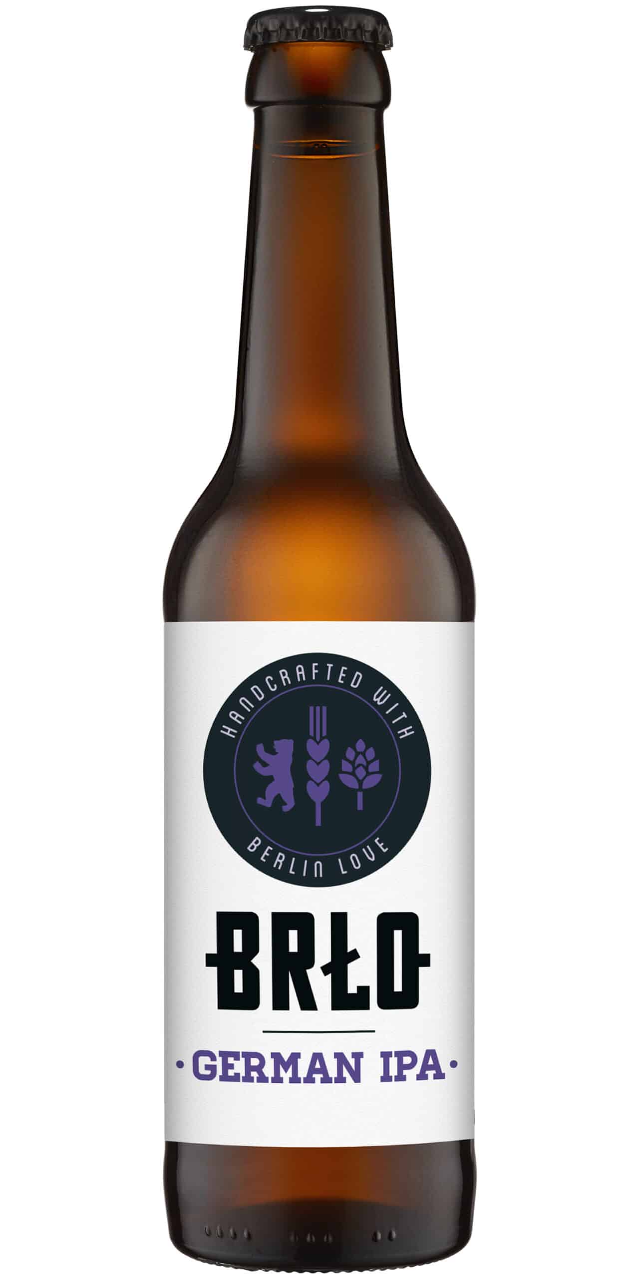 BRLO German IPA Bier 7,0% Vol. 24 x 33 cl