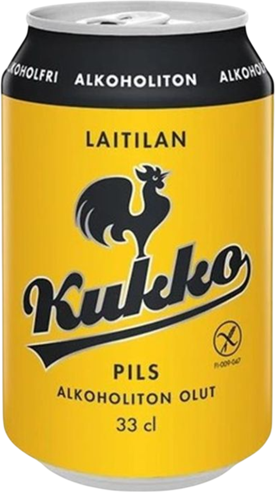 Kukko Pils analcolico Senza glutine - lattina da 33 cl
