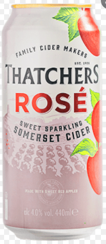 Thatchers Rosé Apfelwein 4,0% - 24 x 44 cl Dose