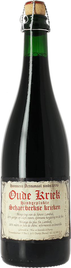 Hanssens Schaarbeekse Kriek 6% - 6 x 75 cl Hanssens Schaarbeekse Kriek 6% - 6 x 75 cl