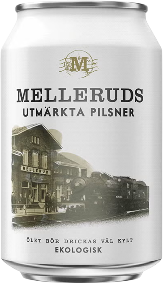 Melleruds Utmärkta Pilsner 4.5% - 33 cl Dose