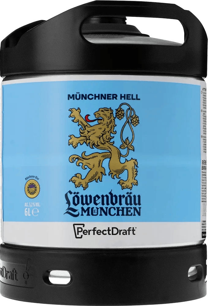 Löwenbräu München Original Perfect Draft 5.2% - 6 Liter Fass Löwenbräu München Original Perfect Draft 5.2% - 6 Liter Fass