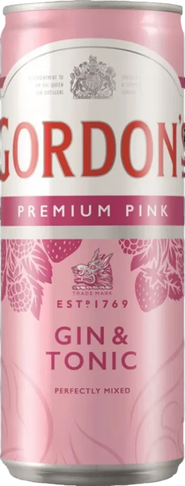 Gordon's Pink & Tonic 10% - 25 cl Dose