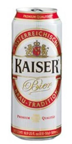 Kaiser Premium Bier 5,0% - 24 x 50 cl Dose 