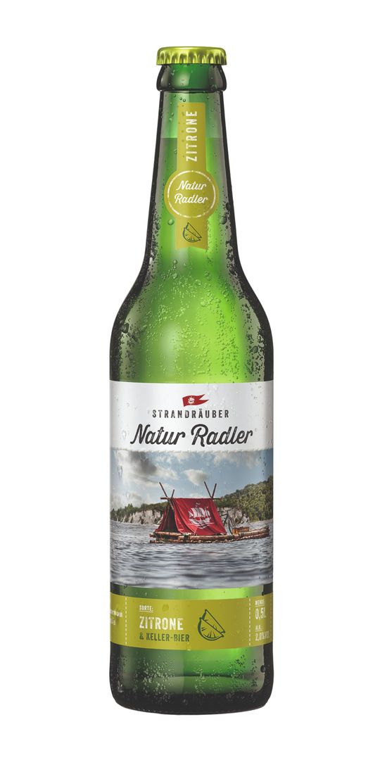 Störtebeker Strandräuber Natur Radler 2% - 20 x 50 cl MW
