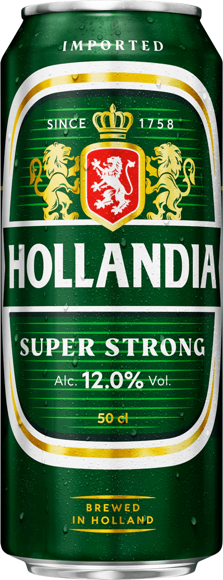 Hollandia Super Strong 12% - 24 x 50 cl Dose