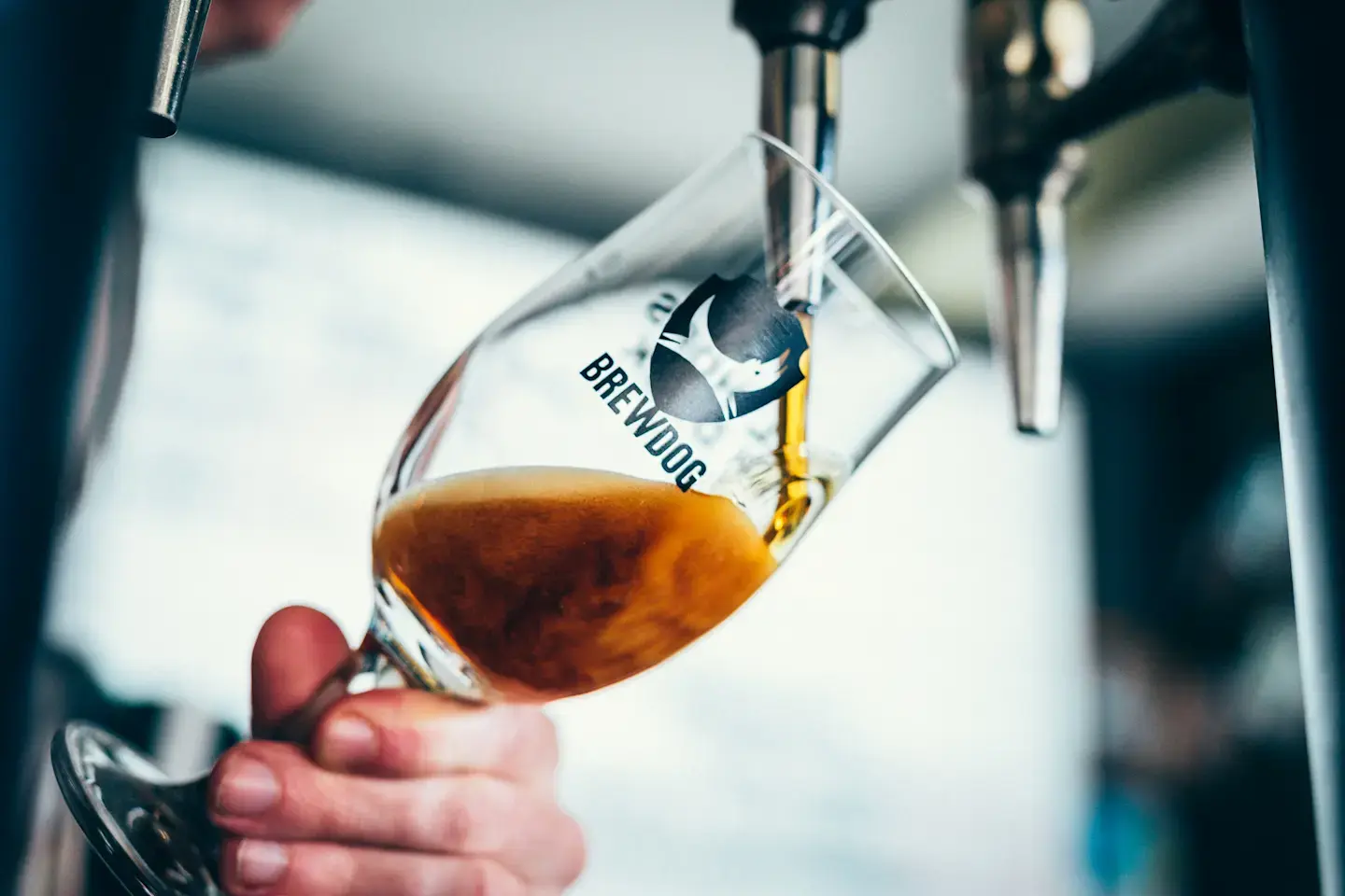 BrewDog Craft Beer entdecken – rebellisch, frisch, wie direkt aus der Brauerei AMBER_BEER_DRAFT_POUR_