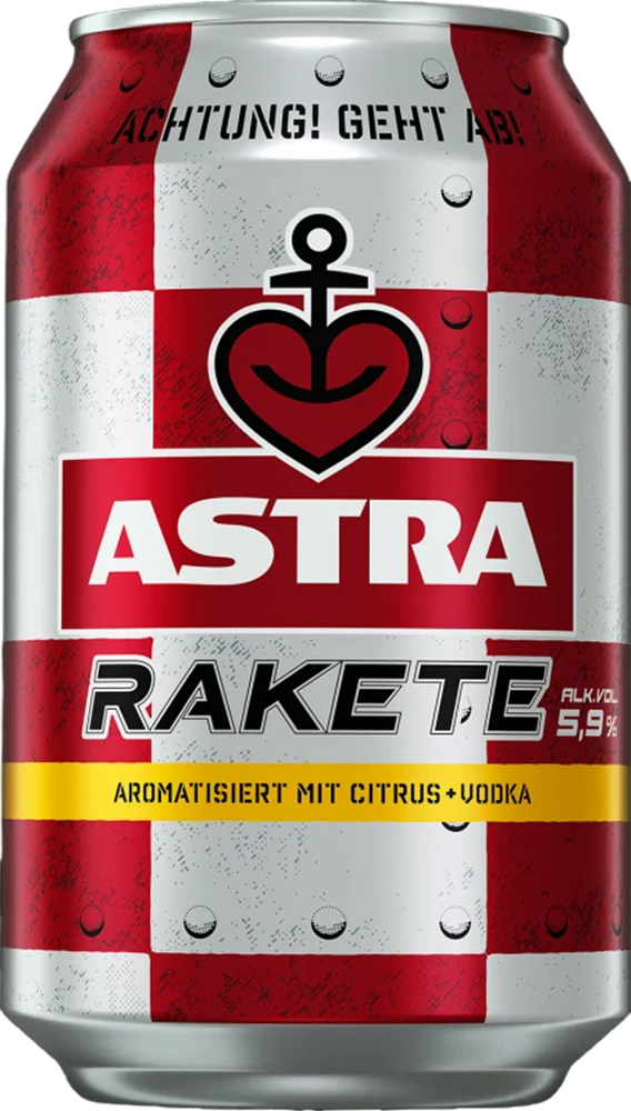 Astra Rakete 5.9% - 33 cl Dose