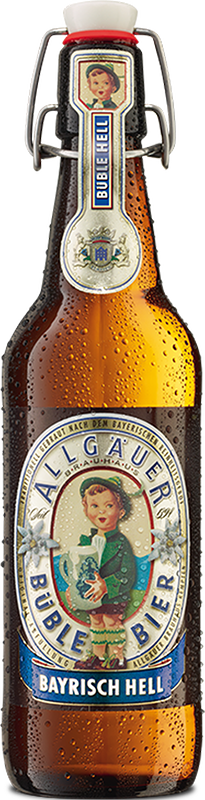 Allgäuer Büble Hell 4,7 % - 20 x 50 cl Allgäuer Büble Hell 4,7 % - 20 x 50 cl