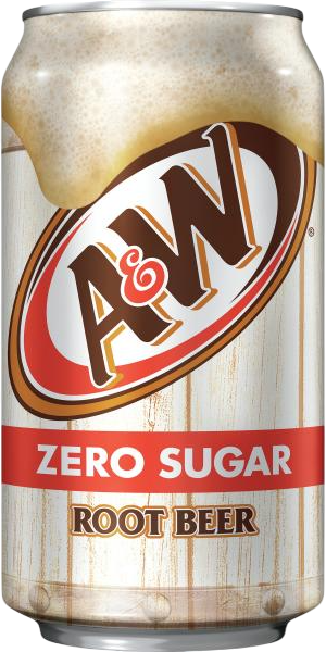 A&W Root Beer Zero Alkoholfrei - 12 x 35.5 cl Dose