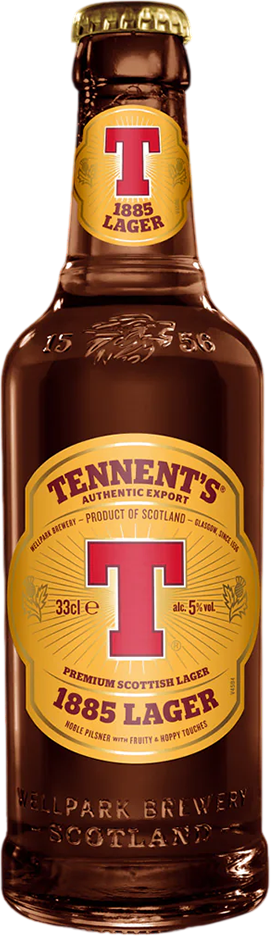 Tennents 1885 Lager 5% - 33 cl