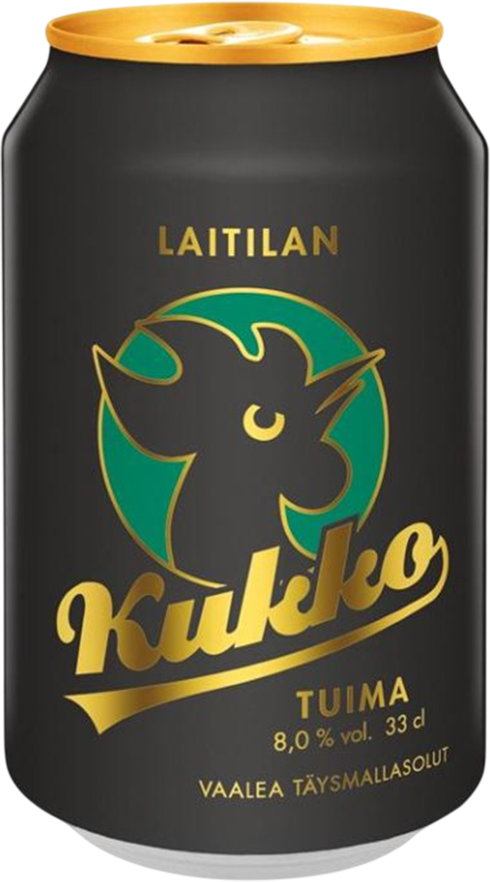 Kukko Tuima hell Senza glutine 8% - lattina da 33 cl